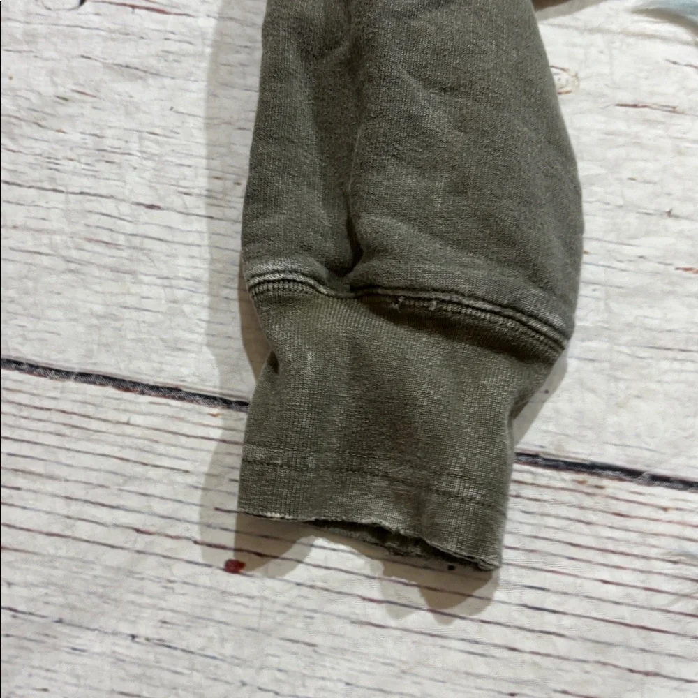 Pebby Olive Green Women's Sweatshirt - Picture 4 of 7